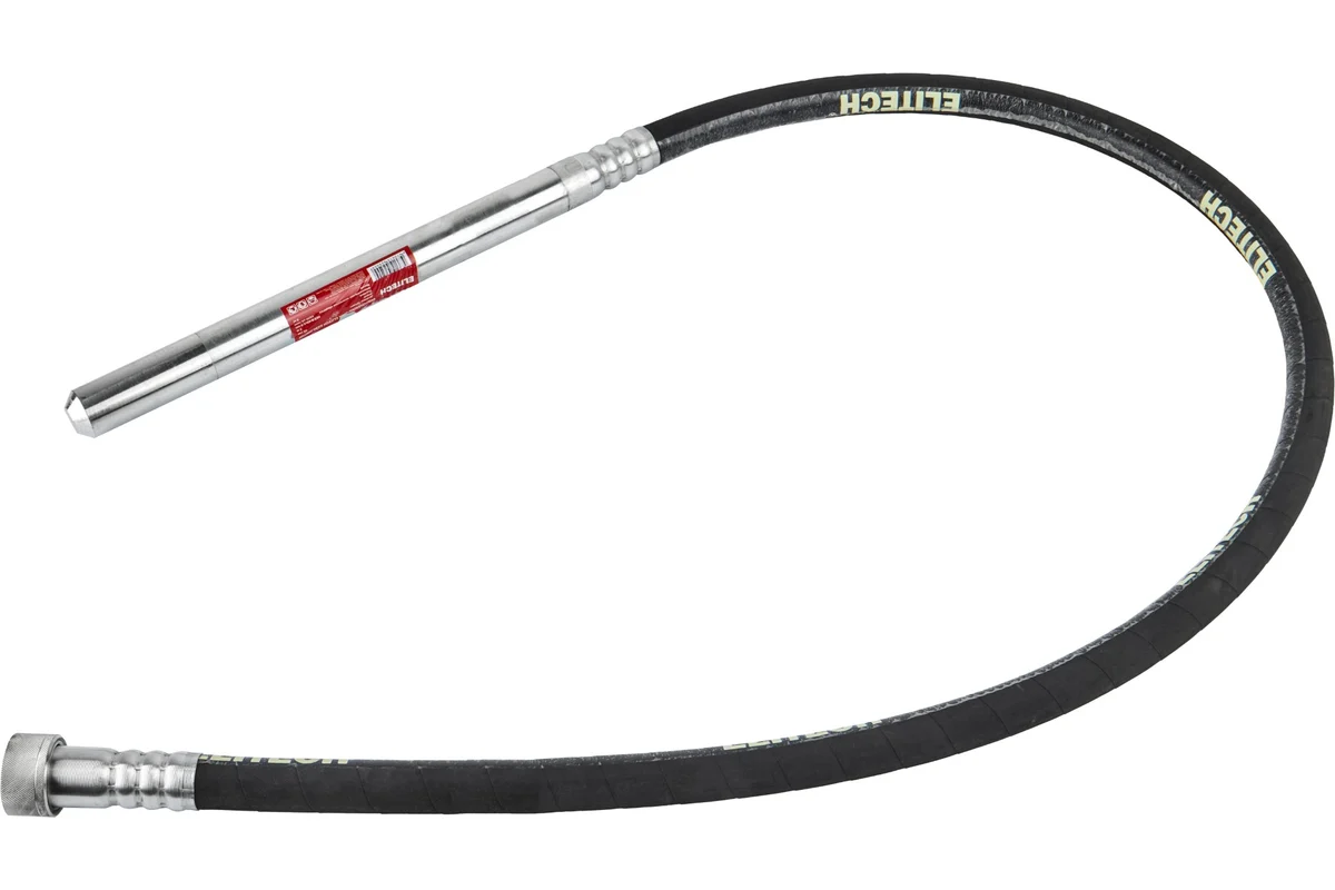 Насадка низкочастотная для сетевого вибратора (35 мм; 2 м; HEX8) Elitech 1220.000700 