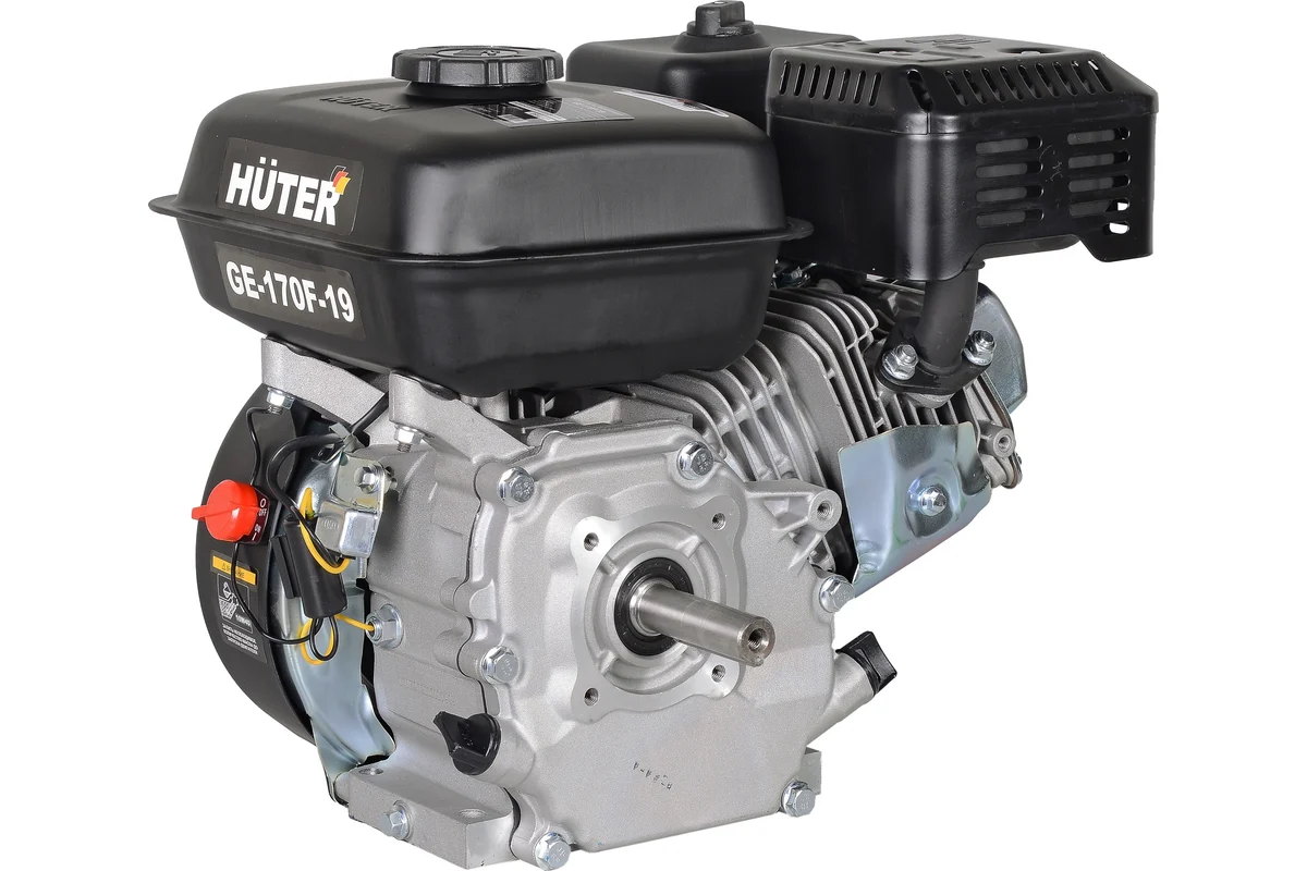 Двигатель бензиновый GE-170F-19 HUTER