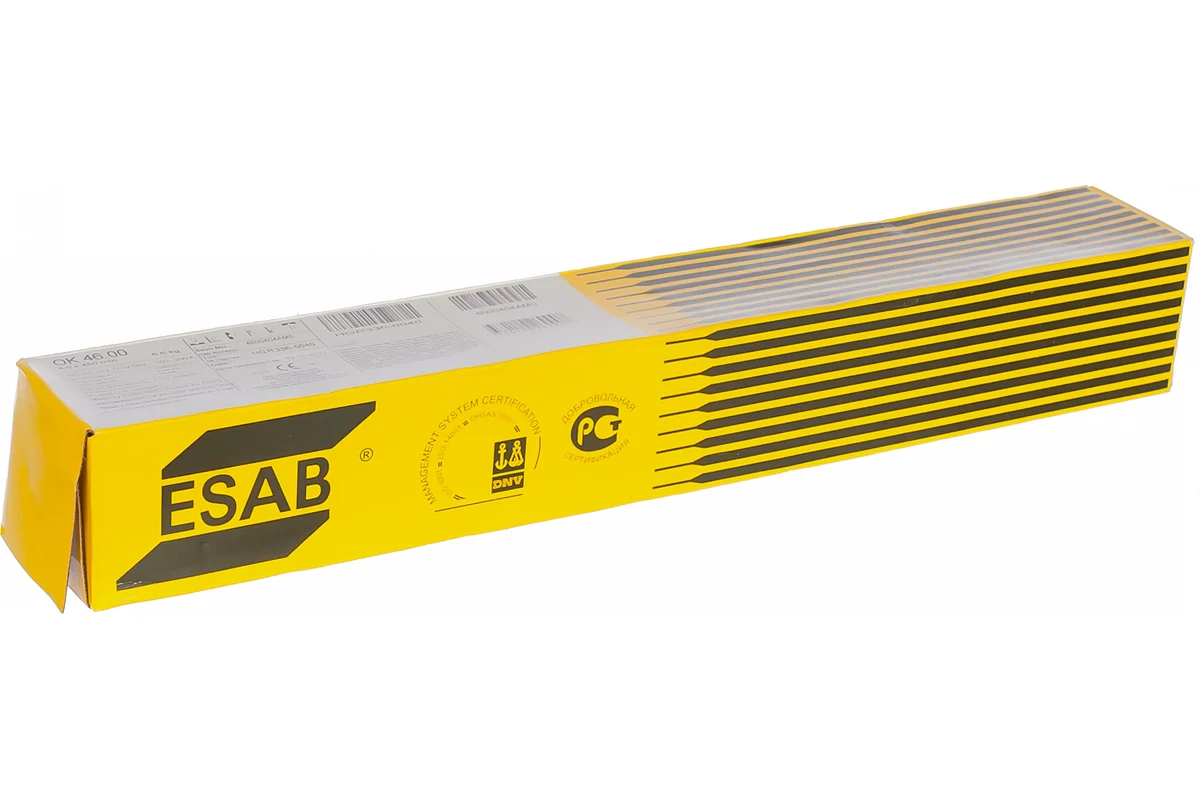 Электроды ESAB ОК 46.00 ф 4,0 мм (6,6 кг)  