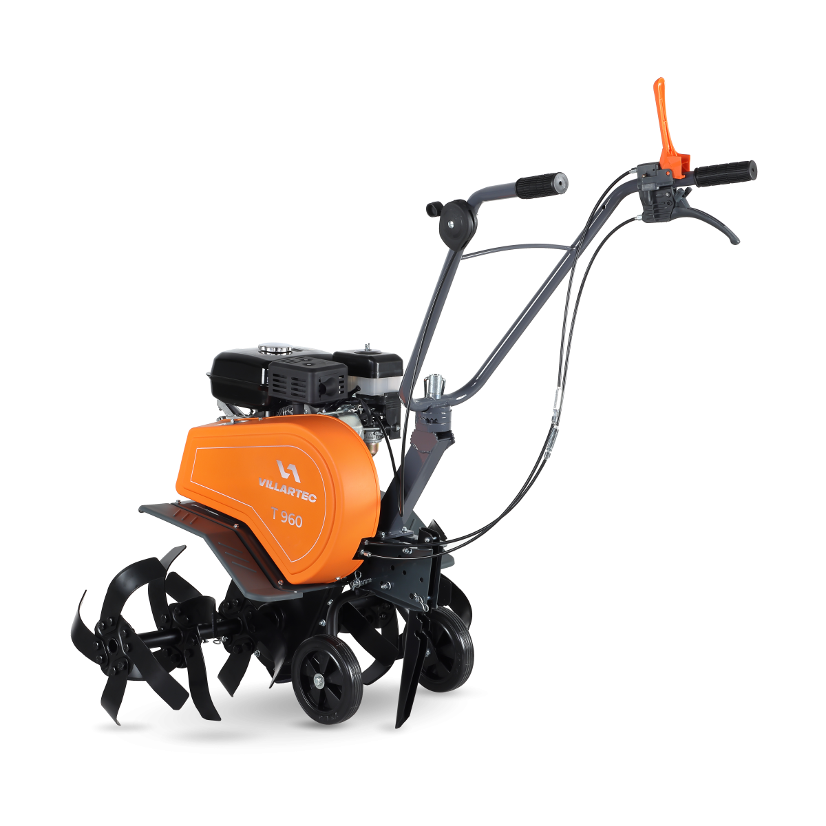 Культиватор бензиновый  VILLARTEC T960 / 2026 212см3, 7л/с, бак 3,6л. 1ск вп/1 назад,шир. обр. 85см