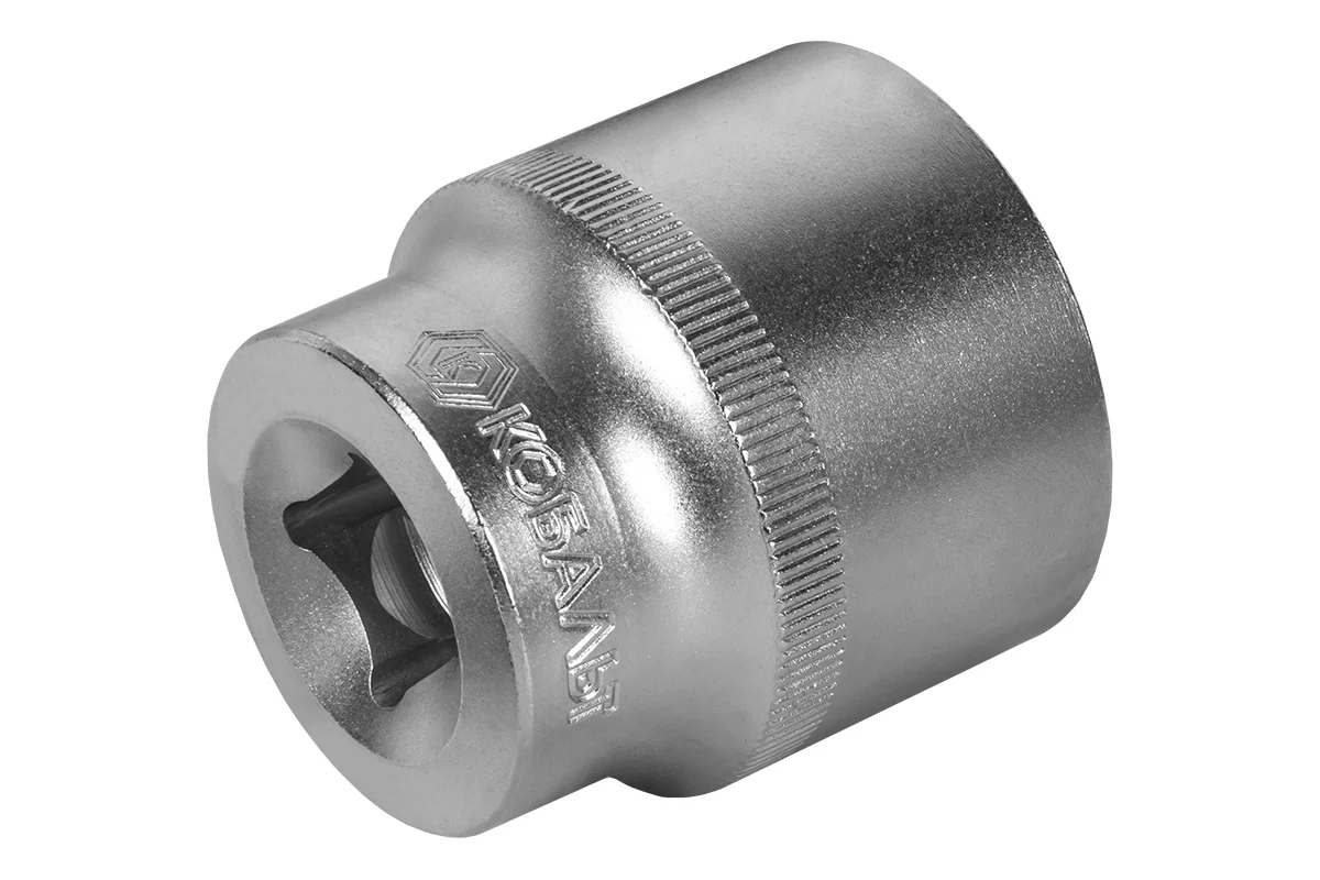 Головка торцевая КОБАЛЬТ 1/2", 32 мм, Cr-V (1 шт.) подвес
