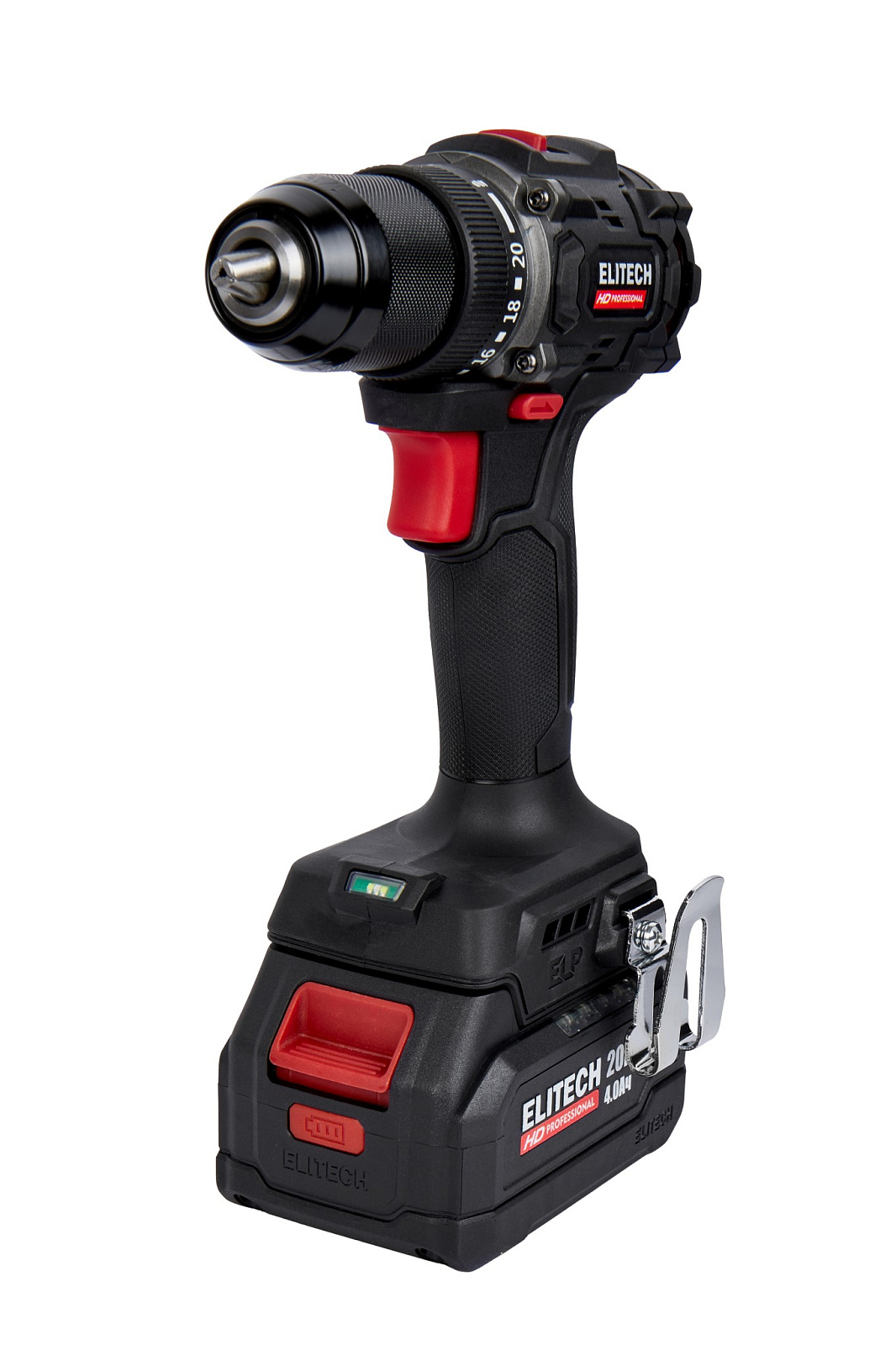 ELITECH CD 20SL2 (E2201.040.02)  Акк.  дрель-шуруп, 20В, 2*4Ач, 65Hm. БЗП 13мм 