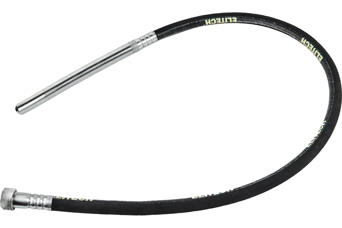 Насадка низкочастотная для сетевого вибратора (35 мм; 2 м; HEX8) Elitech 1220.000700 