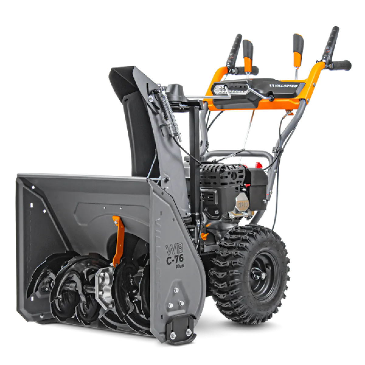 Снегоуборщик бензиновый VILLARTEC WB C-76Plus,дв. 212см³ 7л.с.,4/1, 66*51см, эл.ст., св/д фара