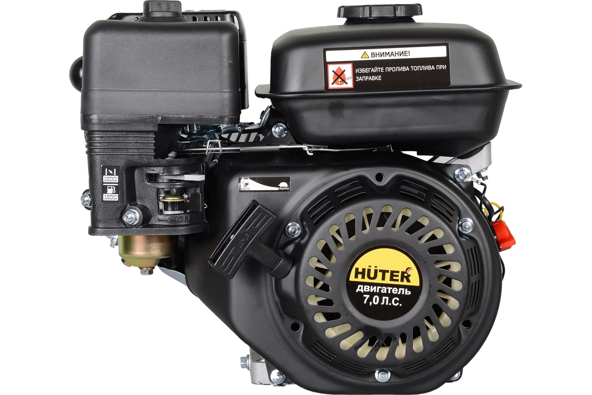 Двигатель бензиновый GE-170F-19 HUTER