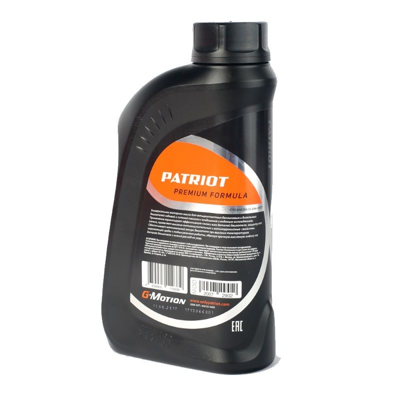 PATRIOT G-Motion HD SAE 30 4х-т TERRA 1л минеральное БМ