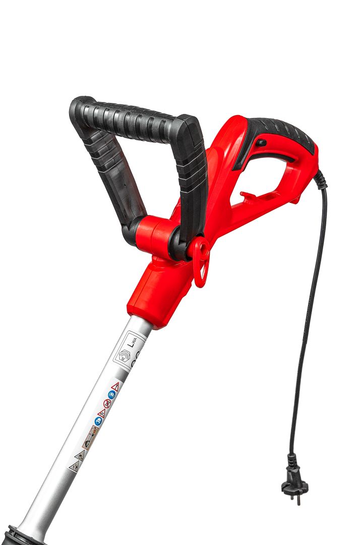 Триммер электрич. P.I.T. PTR1000-EL (750Вт, 10000об/мин, Ø300мм, шпуля с леской, телескоп. штанга)