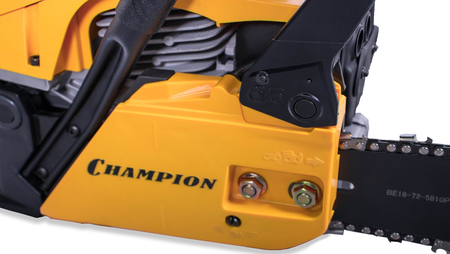 Бензопила CHAMPION 256-18", (0,325"-1,5- 72 (2,5 кВт, 5,1кг) легкий старт