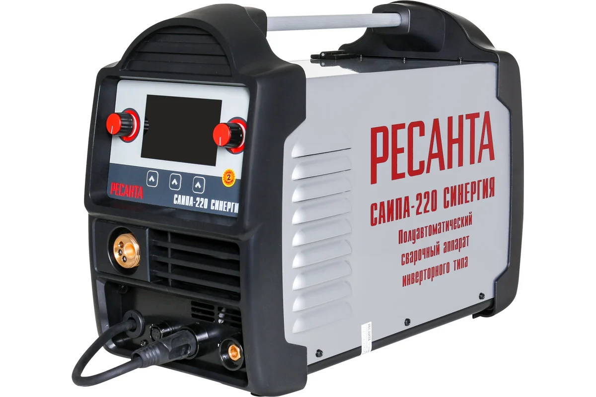 Сварочный полуавтомат САИПА-220 СИНЕРГИЯ (MIG/MAG) Ресанта