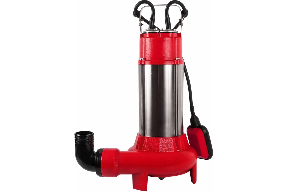 Фекальный насос QUATTRO ELEMENTI Sewage 1100F Ci-Cut (1100 Вт, 20000 л/ч, грязевой, 7 м, 21 кг, чугу