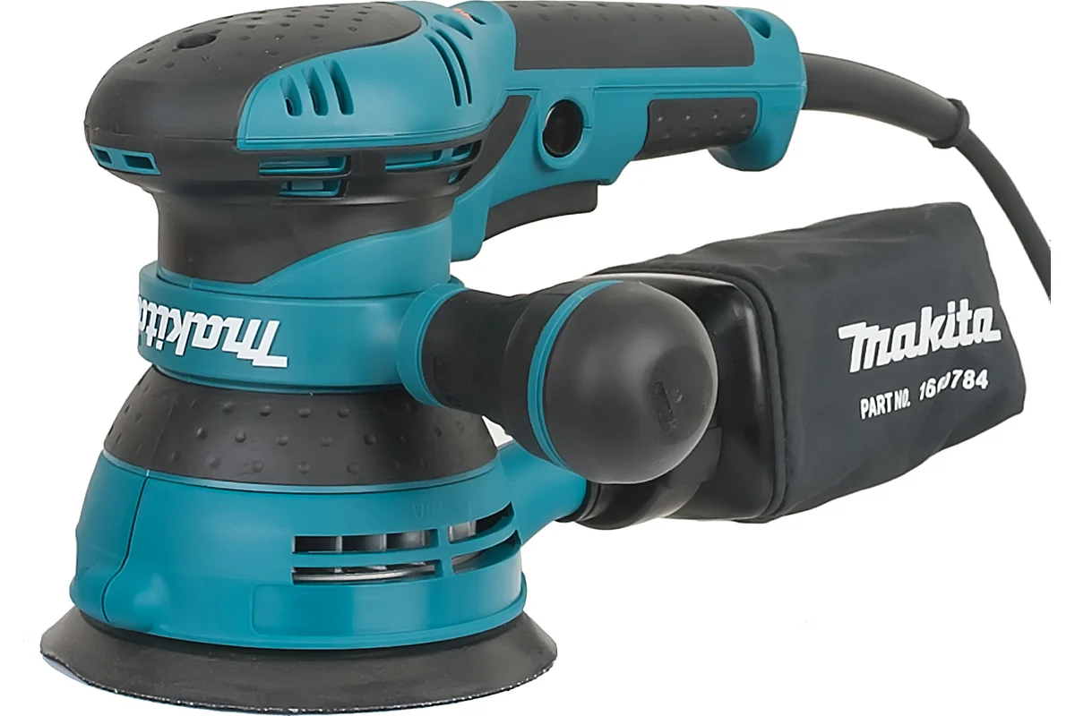 Makita Эксцентриковая шлиф.машина BO 5041, 300Вт,ф125мм,4000-12000об\м,ампл-2.8мм,1.4кг,кор,п\сборни