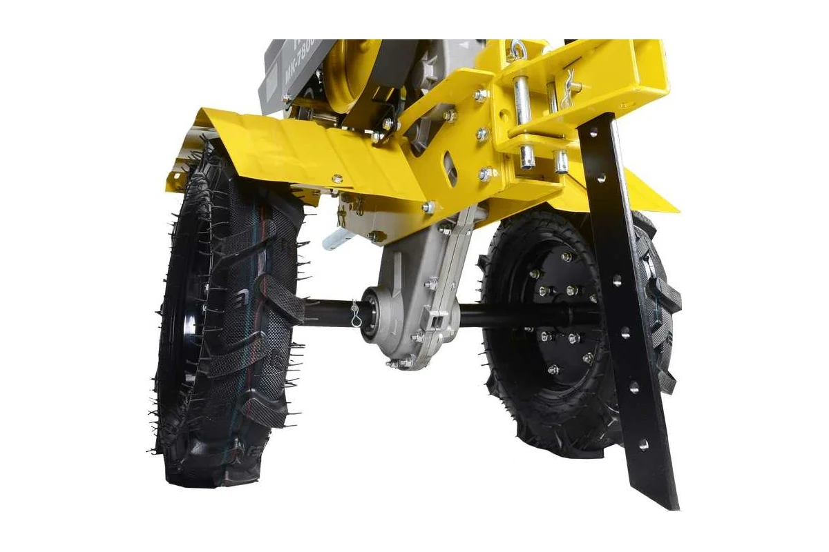 Мотоблок HUTER МК-7800P PRO , 7.8л.с.,4хт.дв.208см3.,бак 3,6л, ш.обр.100см,91,8 кг