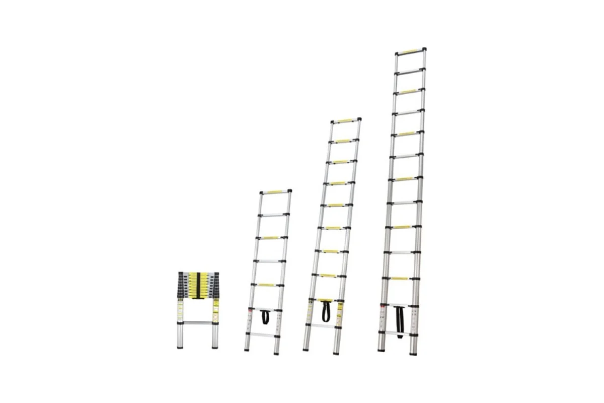 Лестница телескопическая 1-секц. алюм. 260см, 9 ступ. 6,4кг STARTUL (ST9734-026)
