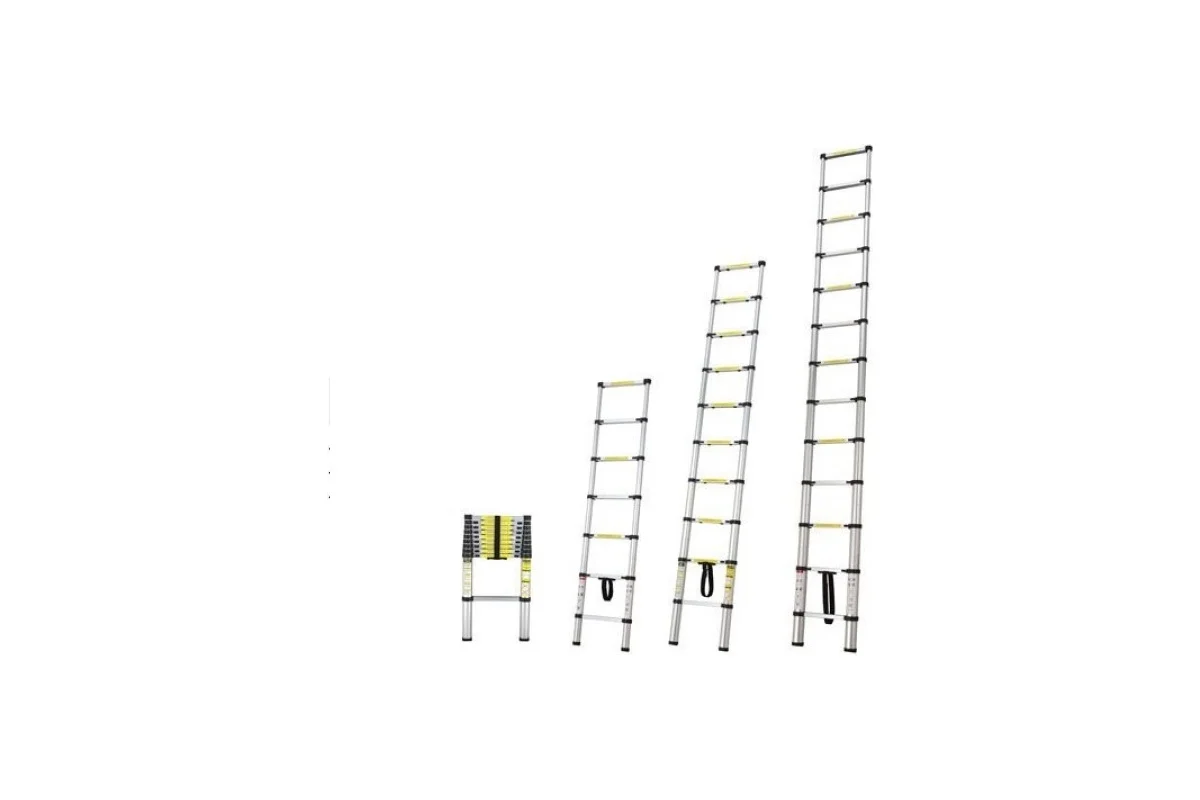 Лестница телескопическая 1-секц. алюм. 320см, 11 ступ. 8,4кг STARTUL (ST9734-032)