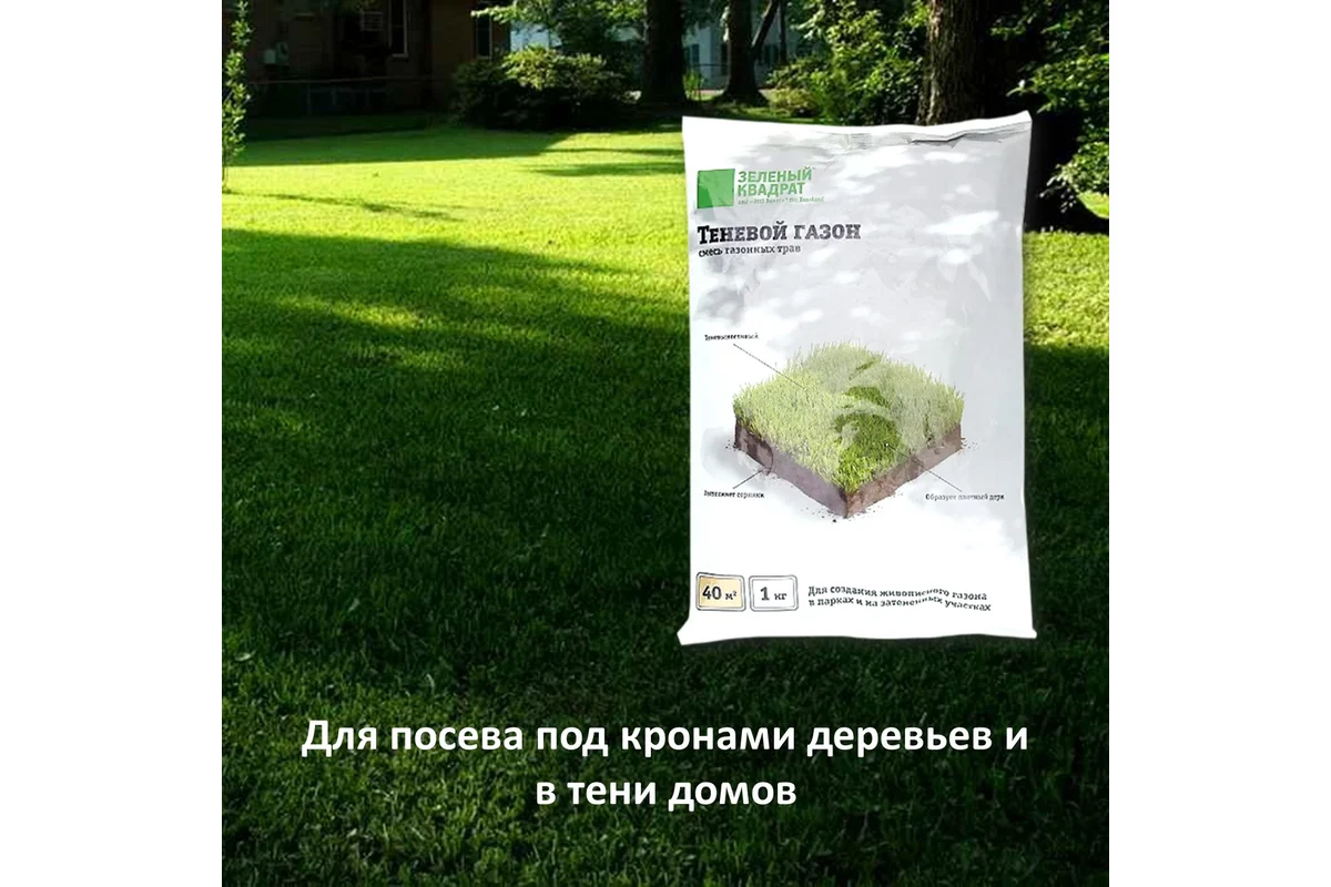 Газон "Теневой" 1кг ЗК