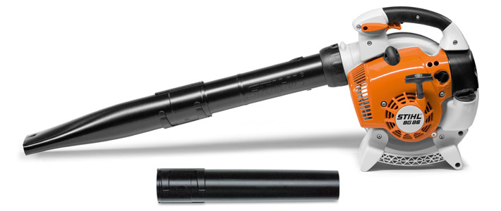 Воздуходувка бензиновая STIHL BG 86, 2-MIX, 27.2см3, 755м3/ч (с насадкой), 89м/с, 4.4кг