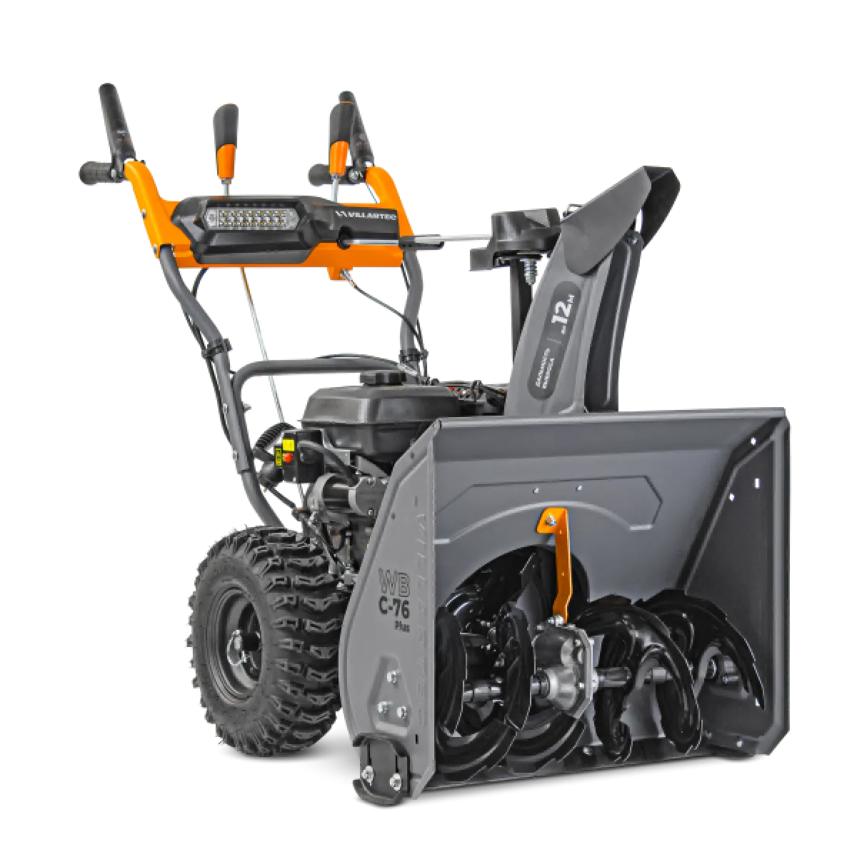Снегоуборщик бензиновый VILLARTEC WB C-76Plus,дв. 212см³ 7л.с.,4/1, 66*51см, эл.ст., св/д фара