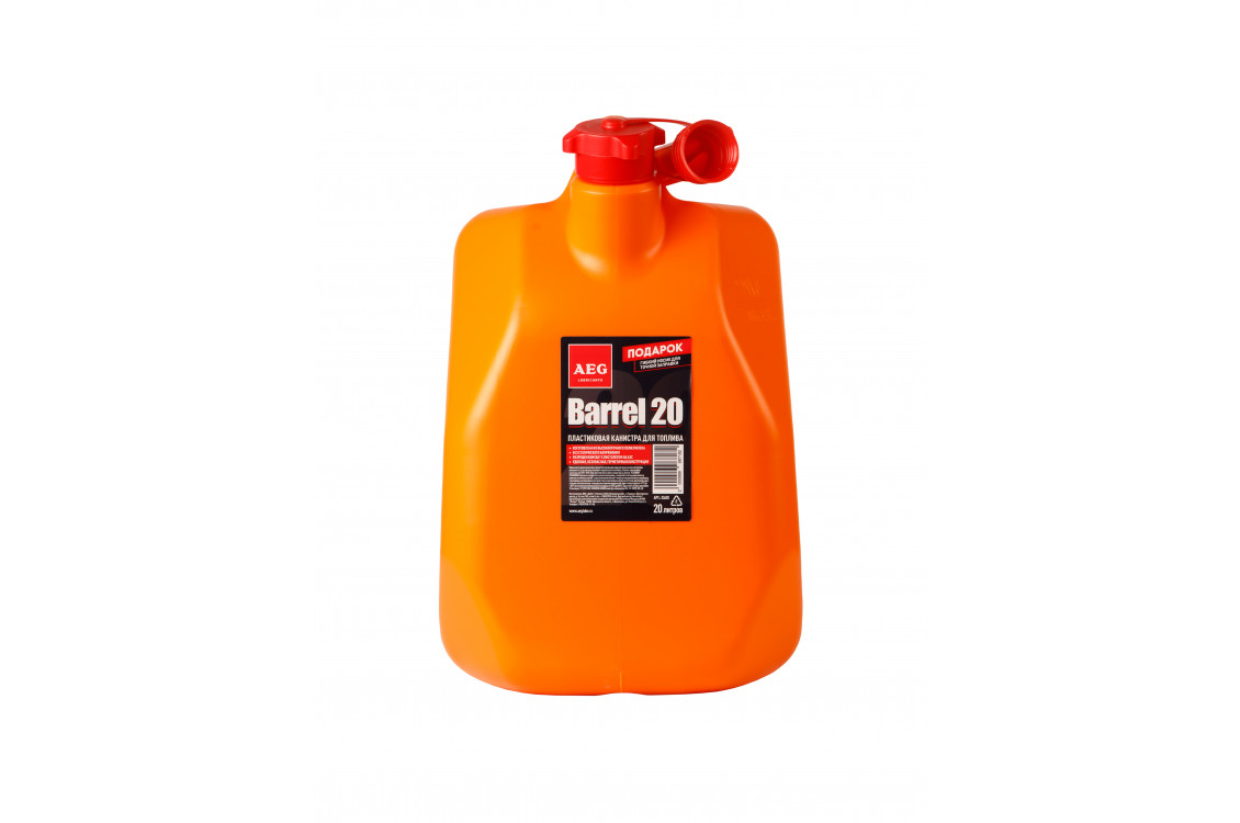 AEG Канистра 20л  BARREL усиленная для топлива (оранжевая) (33628)