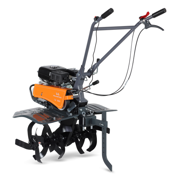 Мотоблок бензиновый  VILLARTEC TB980, 7л/с, 212см2, бак 3,6л.ш.обр.900мм,85кг,2вп/1назад