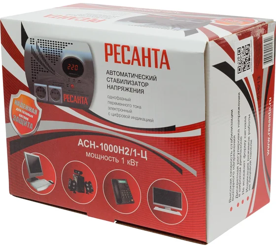 Стабилизатор АСН- 1 000 Н2/1-Ц Ресанта