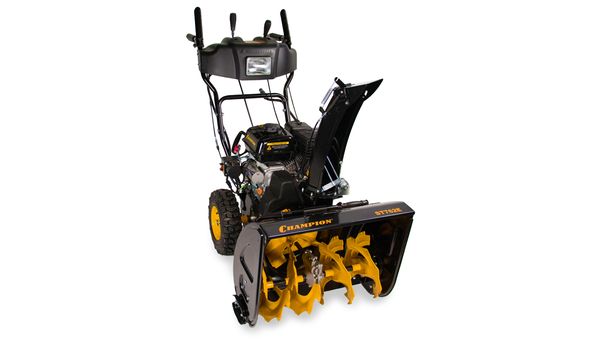 Снегоотбрасыватель CHAMPION ST762E, 6,5л/с, шир. обр. 610 мм, 6/2, фара, эл. старт
