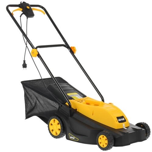 Эл.газонокосилка HUTER ELM-1800T, 1,8 кВт, ширина кошения 42 см, высота кош. 28-55 мм, травосб.45л.