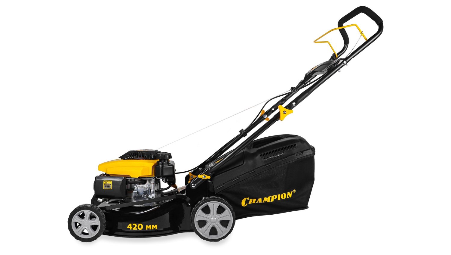Газонокосилка CHAMPION LM4215 (1,5кВт 420мм 40л 25-70мм 1рычаг/8, 20,7кг)		