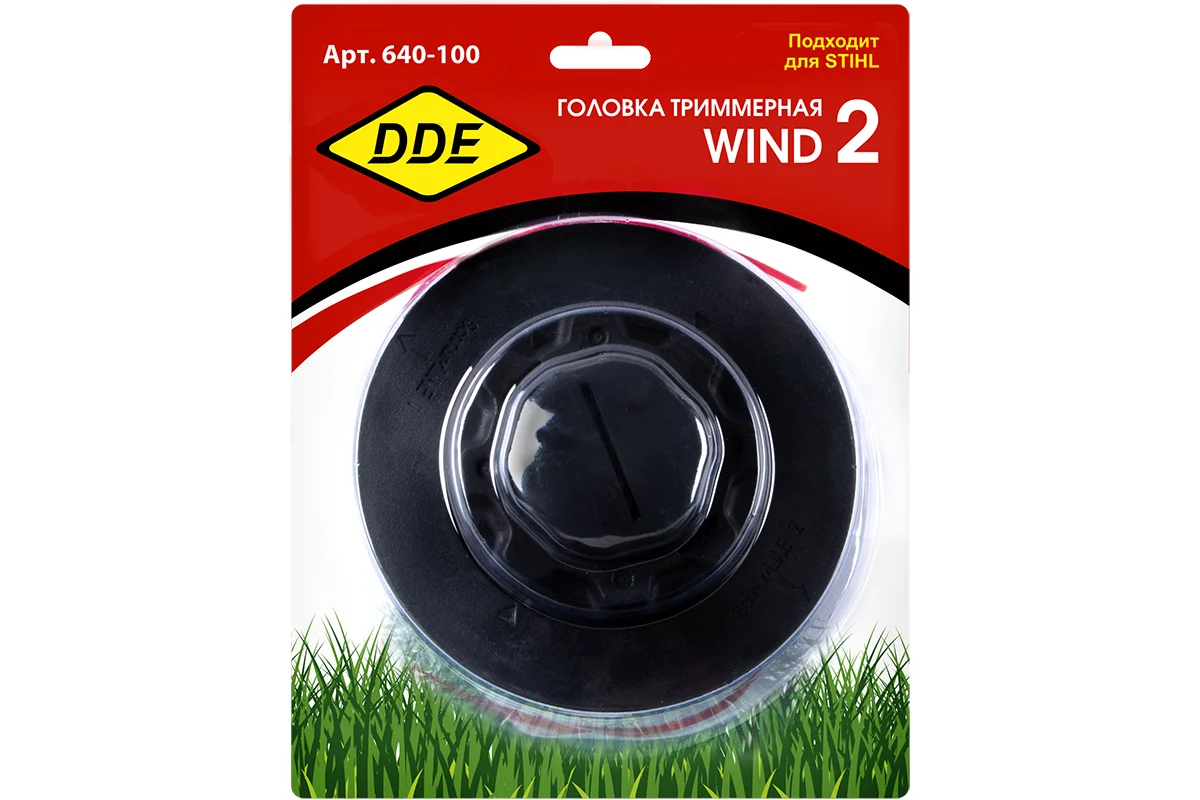 Головка триммерная серия WIND DDE  2 8х1,25мм правая (аналог Stihl AutoCut)