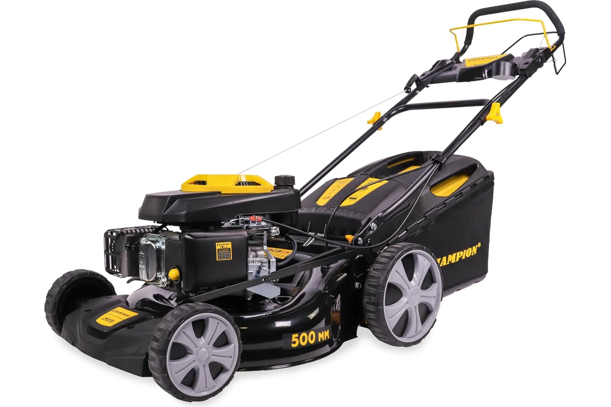 Газонокосилка CHAMPION LM5131 3.0кВт,привод 500мм.60л 33кг, 3в1