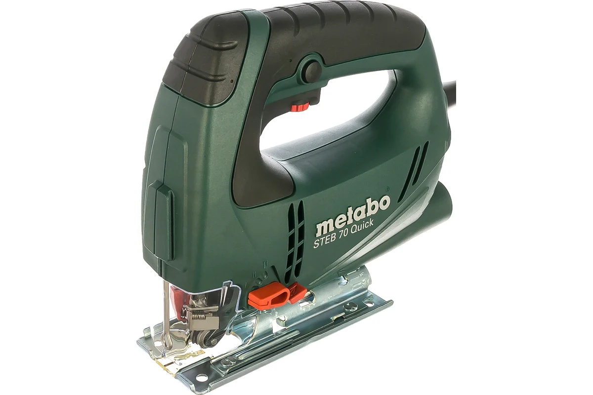 Metabo Лобзик STEB 70 Quick, 570 Вт,900-3300об/мин,маятн.ход 4ст,пропил 70 мм,быстр.смена пилки,кейс