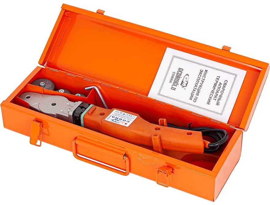 Паяльник COBRA GM 0009 Mini,  750Вт, насадки Ø 20/25/32, для полипропиленовых труб