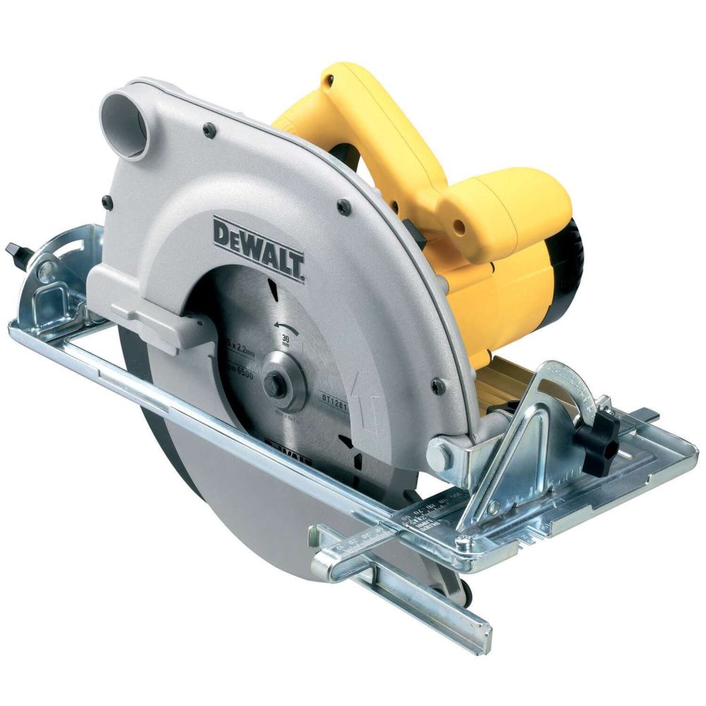 Дисковая пила DeWalt D23700-KS, 1750Вт, 4700об\м, диск-ф235х30мм, рез 86мм