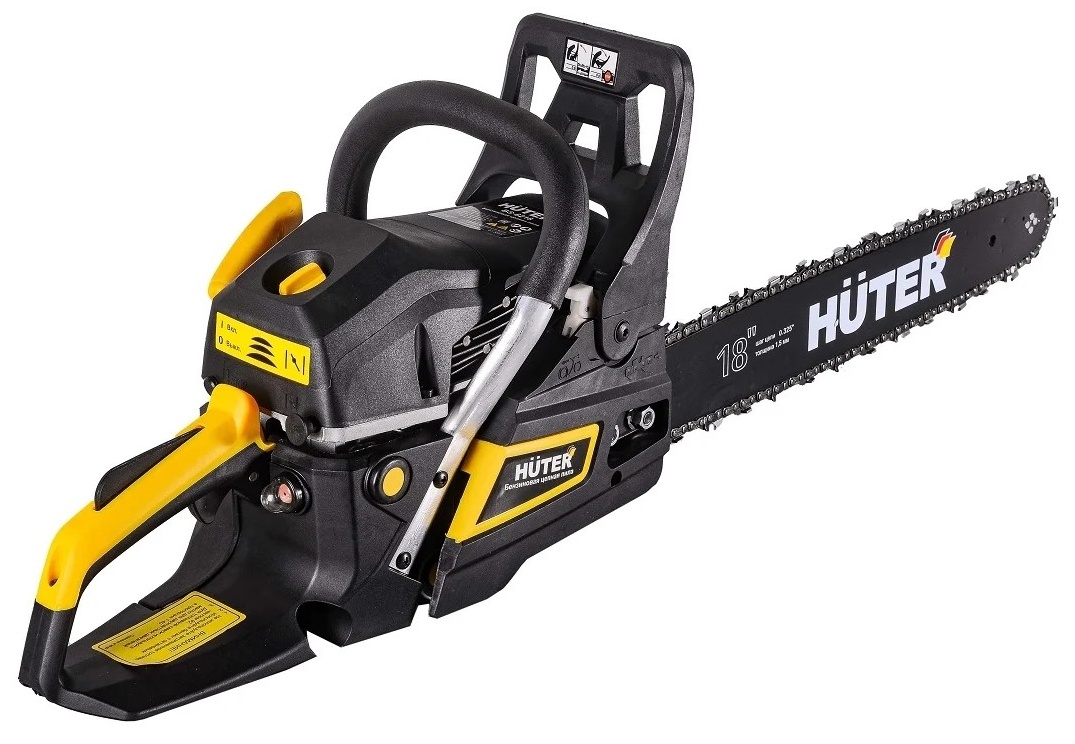 Бензопила HUTER BS-6218, 3,3кВт, 4,5л.с, 72х325х1,5