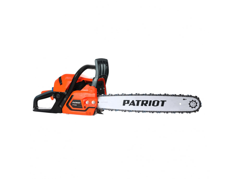 Пила цепная бензиновая PATRIOT PT5220, 3.4л.с., 20" 76зв х325х1,5