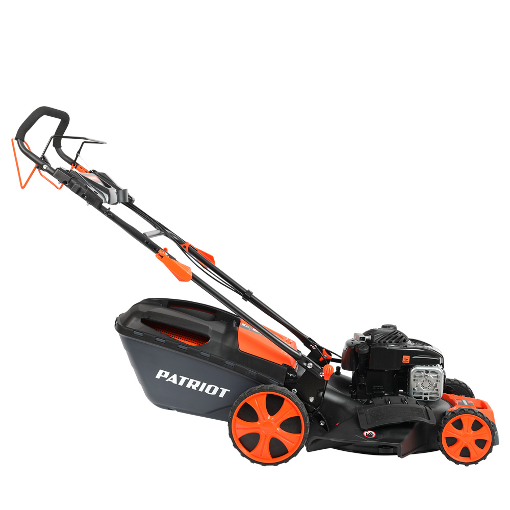 Бензиновая газонокосилка PATRIOT PT 47BS 3,5л.c. самоходная,6р.высоты,мульч.двиг B&S,шир кош 46см