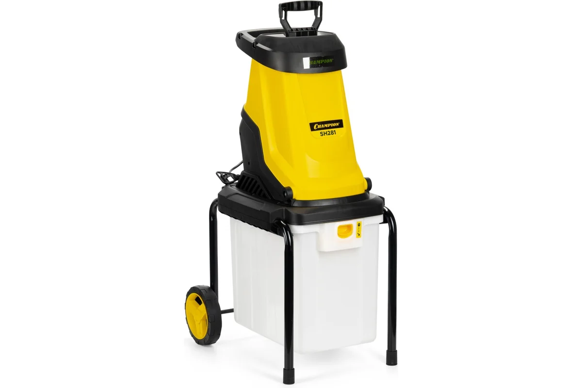 Измельчитель электрический CHAMPION SH281 (2,8кВт 45мм 11,5кг 50л)
