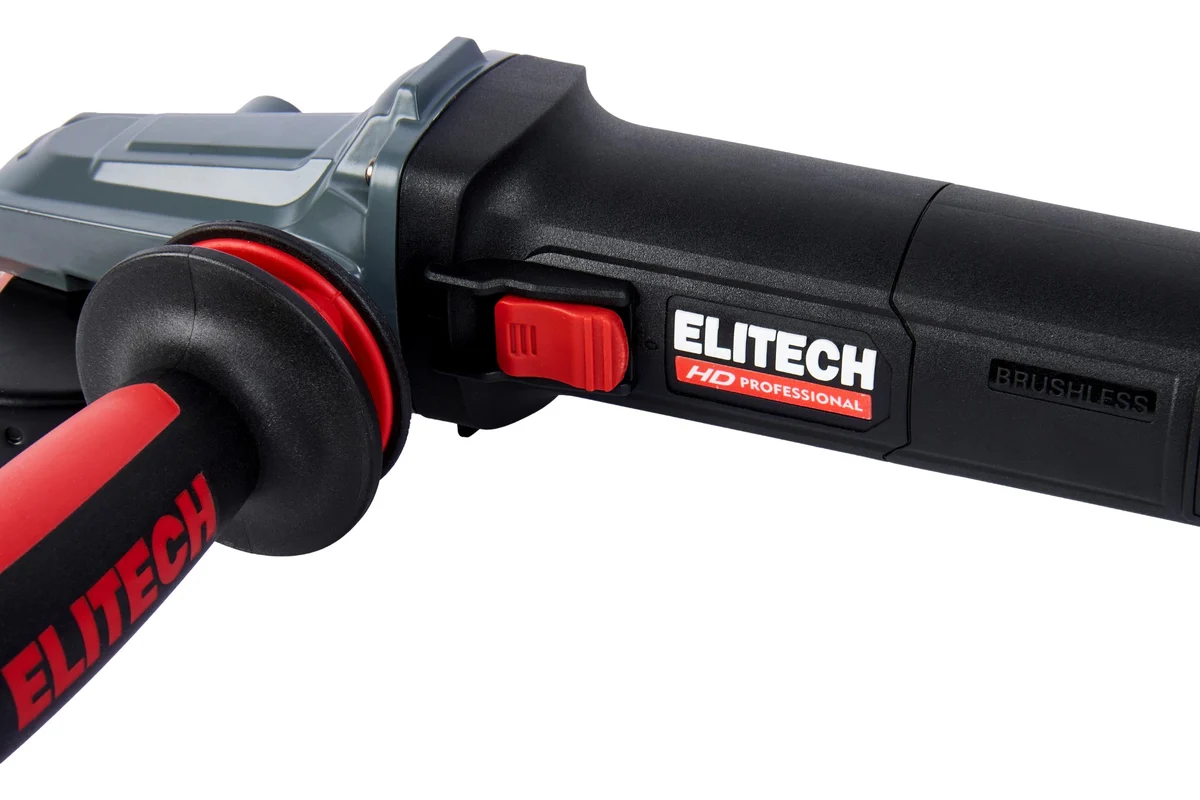 ELITECH AG 1512E (E2213.052.00)УШМ б\щет,ф125мм,1500Вт,6000-12200об\мин,3.0кг,кор,QUICK-FIX,быстр.ко