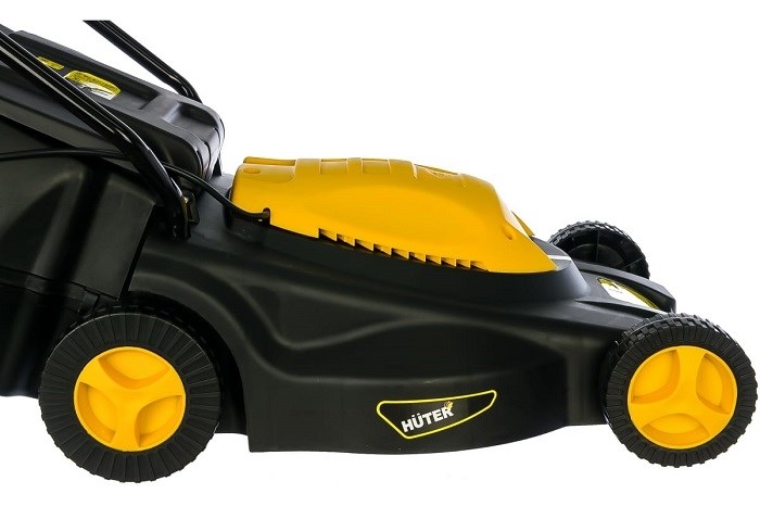 Эл.газонокосилка HUTER ELM-1400P, 1,4 кВт, ширина кошения 38 см, высота кош. 28-55 мм, травосб.40л.