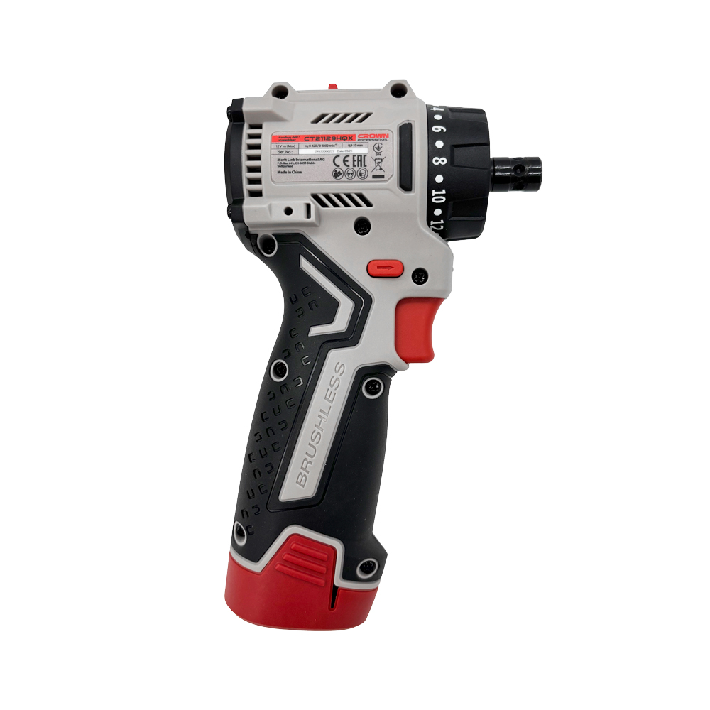 Аккумуляторная дрель-шуруповерт CROWN CT21129HQX-2 BMC