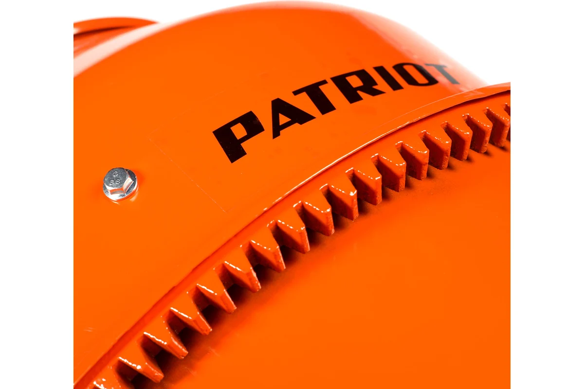 Бетоносмеситель PATRIOT BM 128C, 350 Вт, 120 кг готовой смеси, венец - чугун