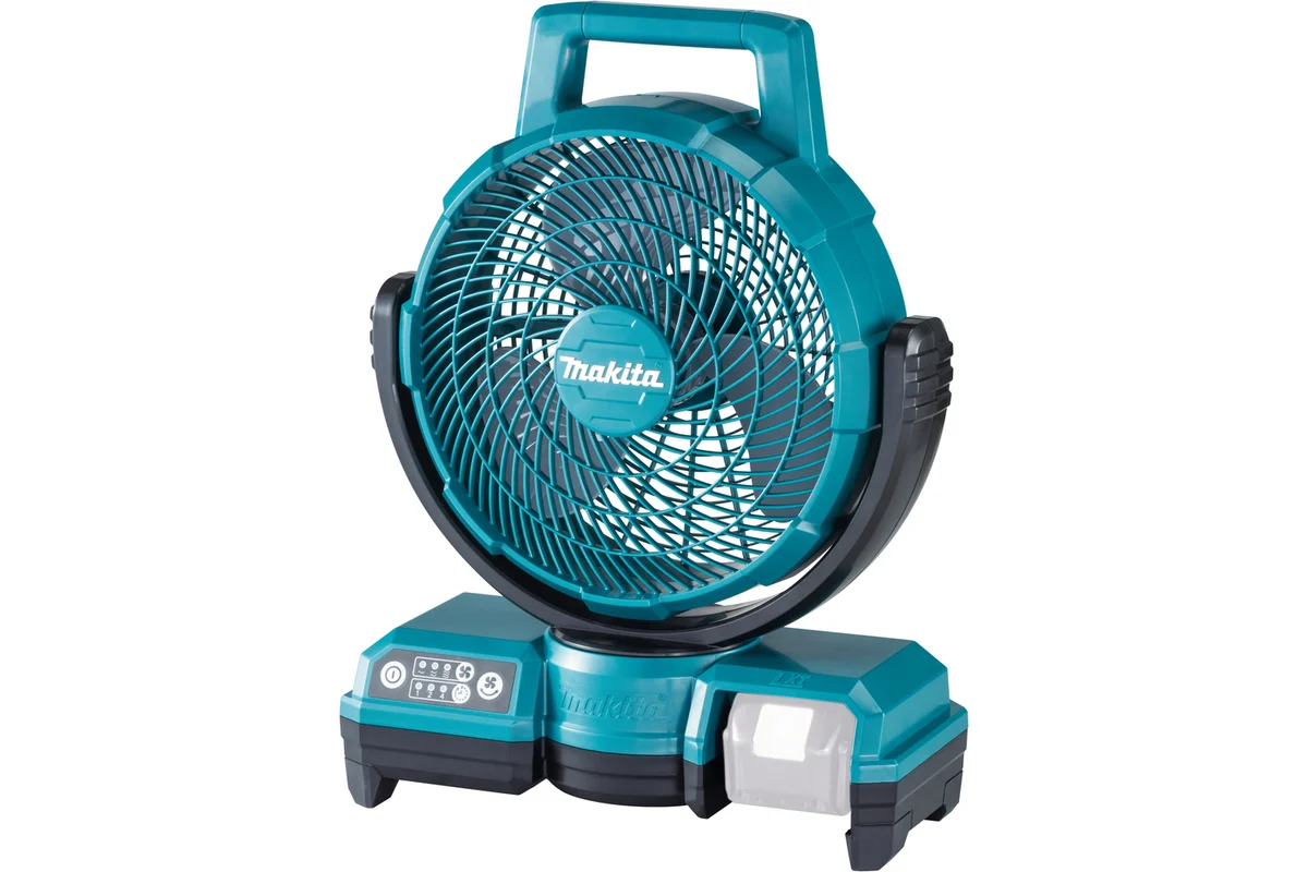 MAKITA DCF203Z Вентилятор аккум. LXT 18В  Li-ion, 235мм, 3-скорости, б\ак и з\у, блок питания 220В