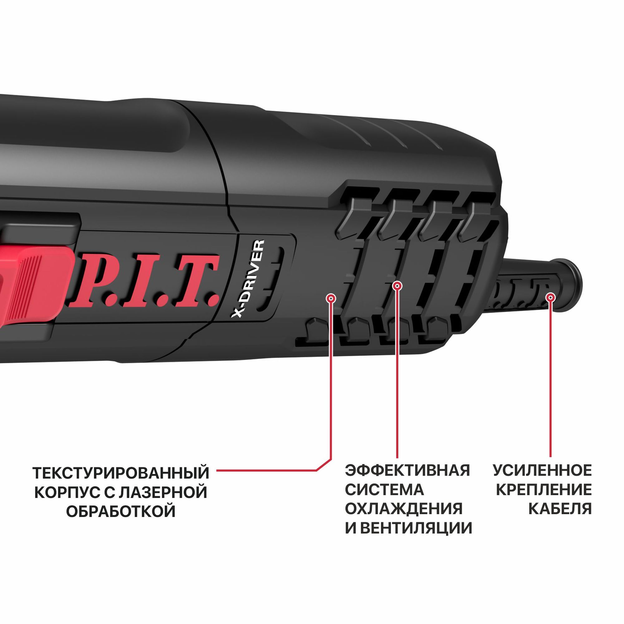 Шлифмашина угловая электрич. P.I.T. PWS125-C9 (850Вт, 125мм, 11000об/мин, М14)