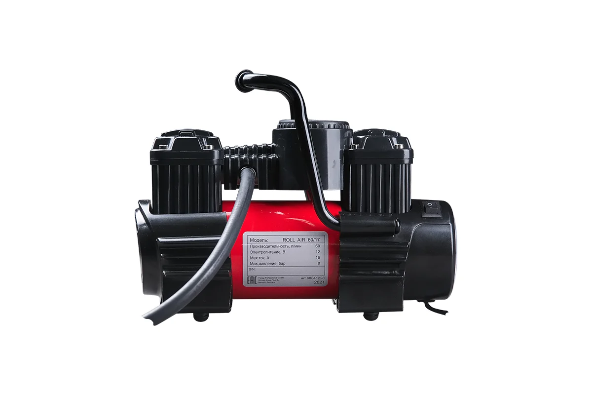 Компрессор автомобильный  Fubag Roll Air 60/17 