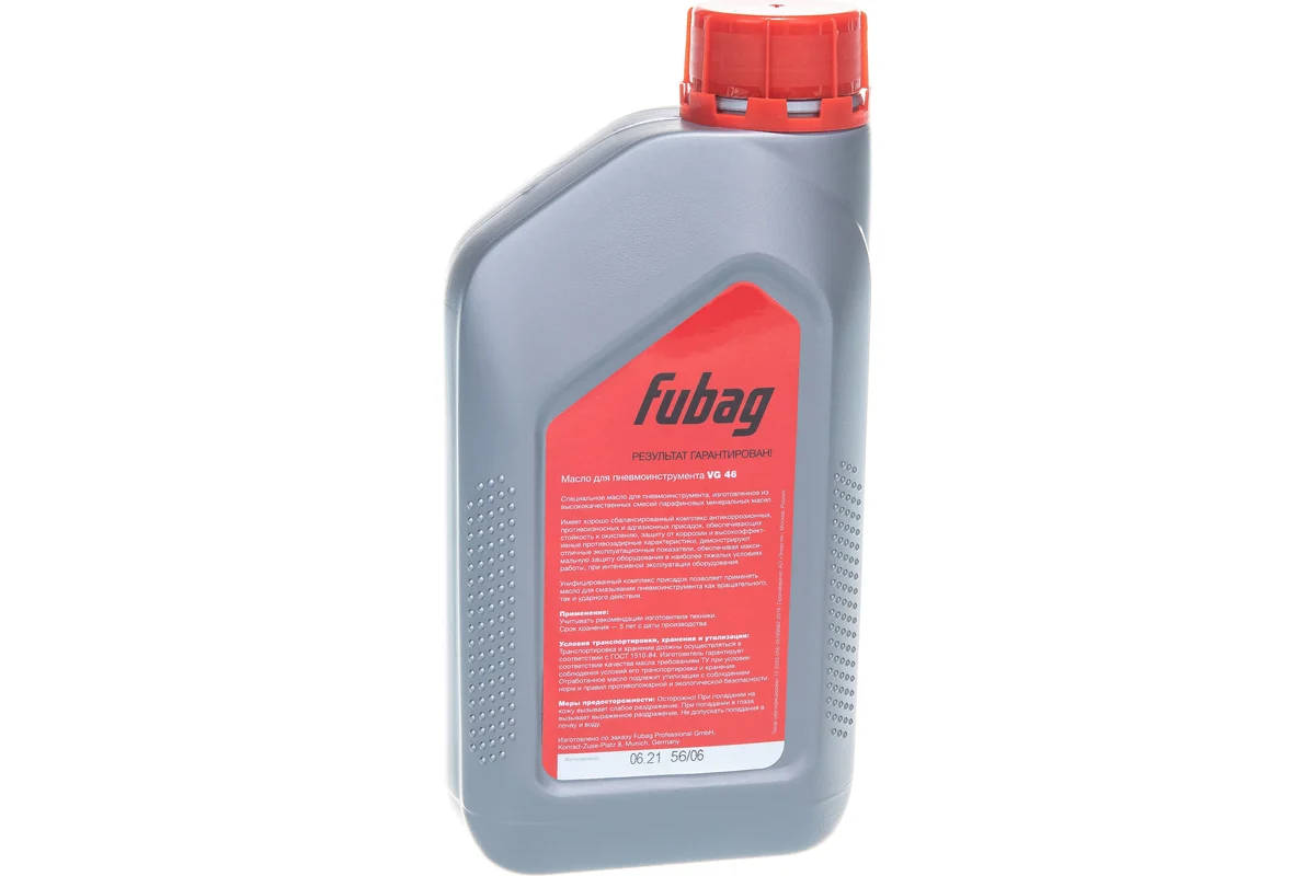 Масло для пневмоинструмента 1 литр Fubag VG 46