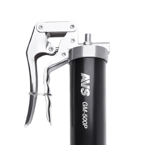 Шприц рычажно-плунжерный 500 мл для одной руки (гибкий шланг, трубка) под тубу AVS GM-500P