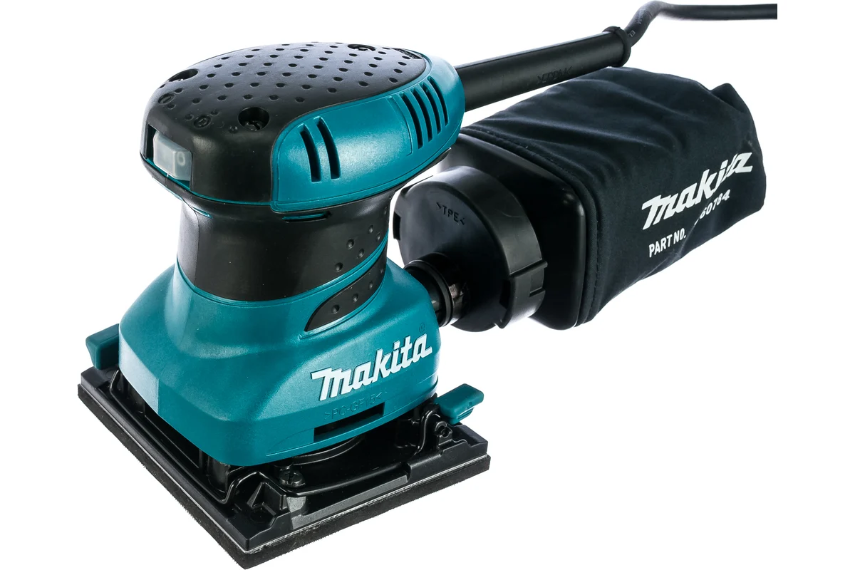 Makita Виброшлифмашина ВО 4555, 200 Вт, 112х102 мм, 14000 кол/мин