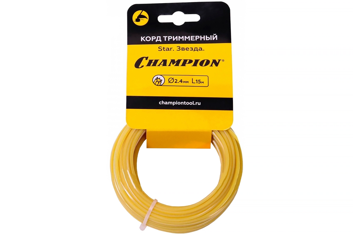 Корд трим.CHAMPION  Star 2.4мм* 15м (звезда) 