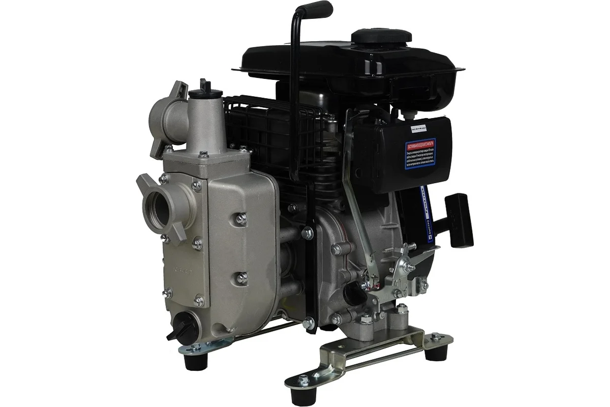 Мотопомпа LIFAN 40ZB15-1,4Q, 1,4 кВт/2,5 л/с,, 9 м3/ч, подъем 15 м, гл. всас. 4 м, д/чист. воды