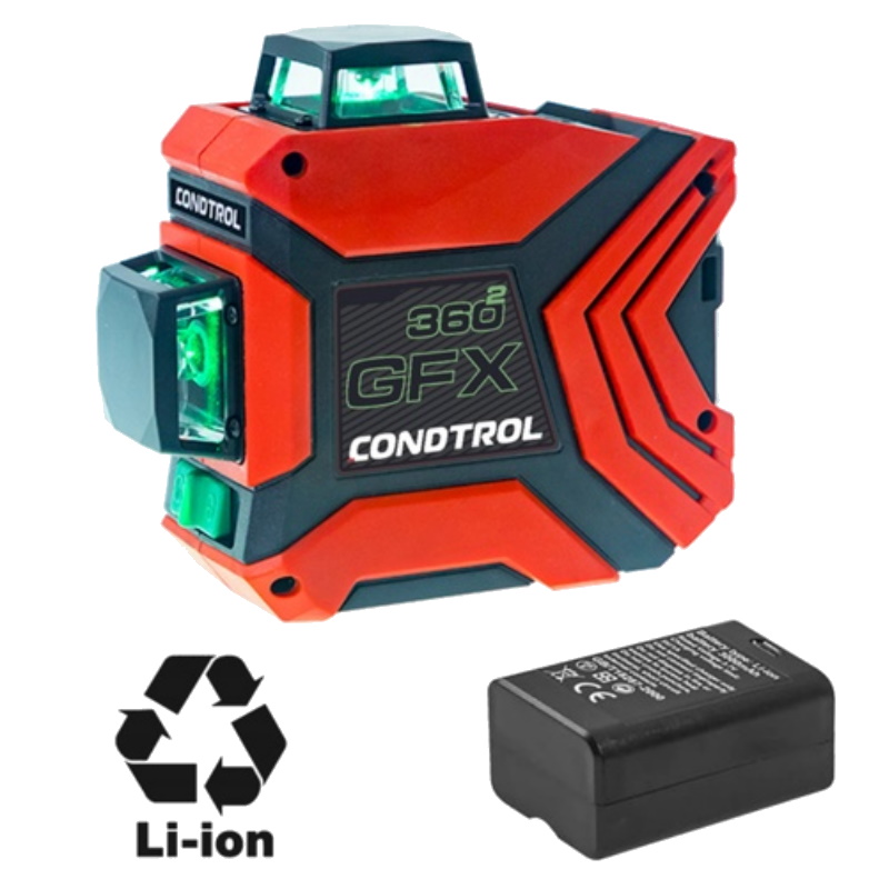 Лазерный нивелир CONDTROL GFX360-2