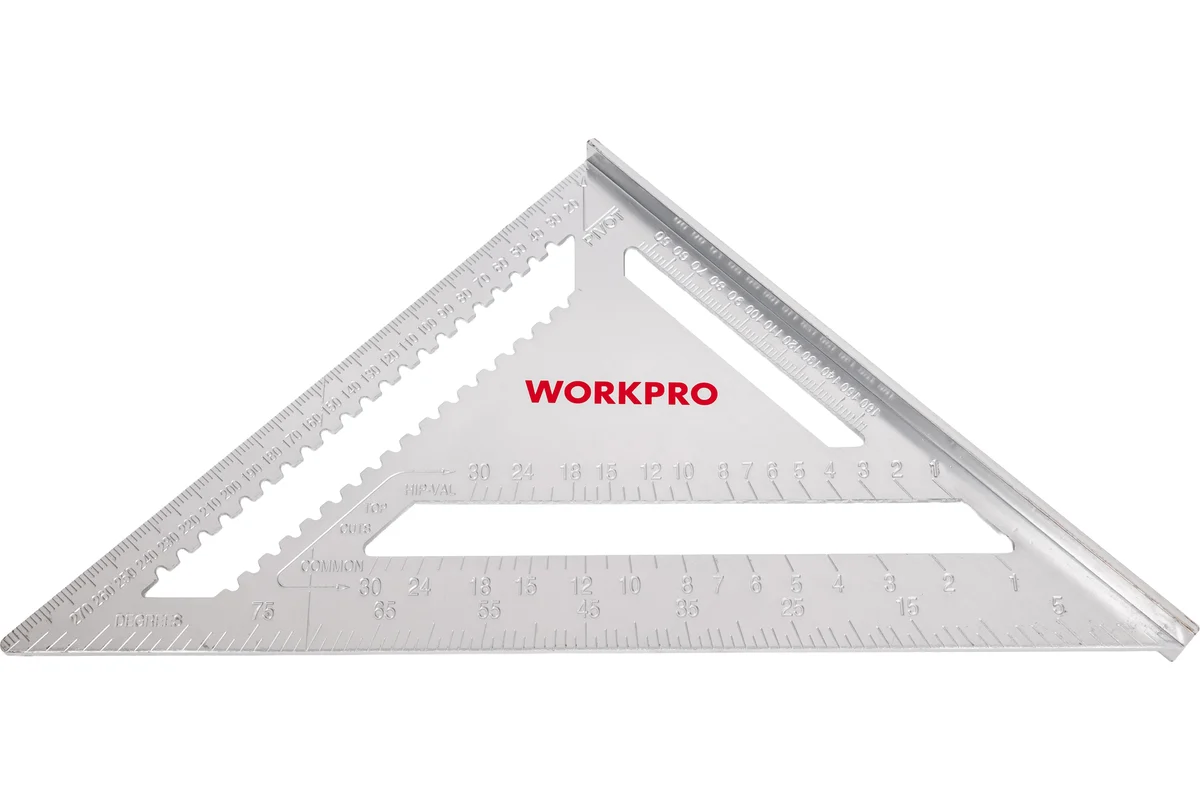 Угольник Свенсона PRO 305мм (метрический) Workpro, WP264012
